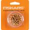 12 Packs: 50 ct. (600 total) Fiskars® 3/16" Gold Eyelets